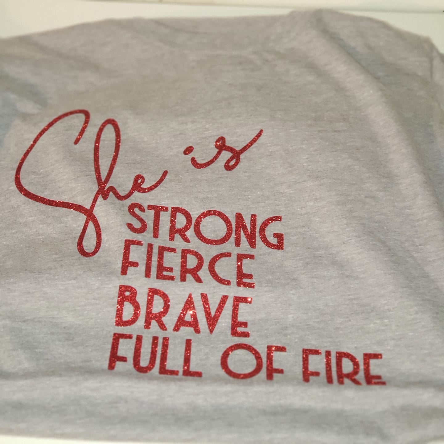 She is strong fierce brave full of fire