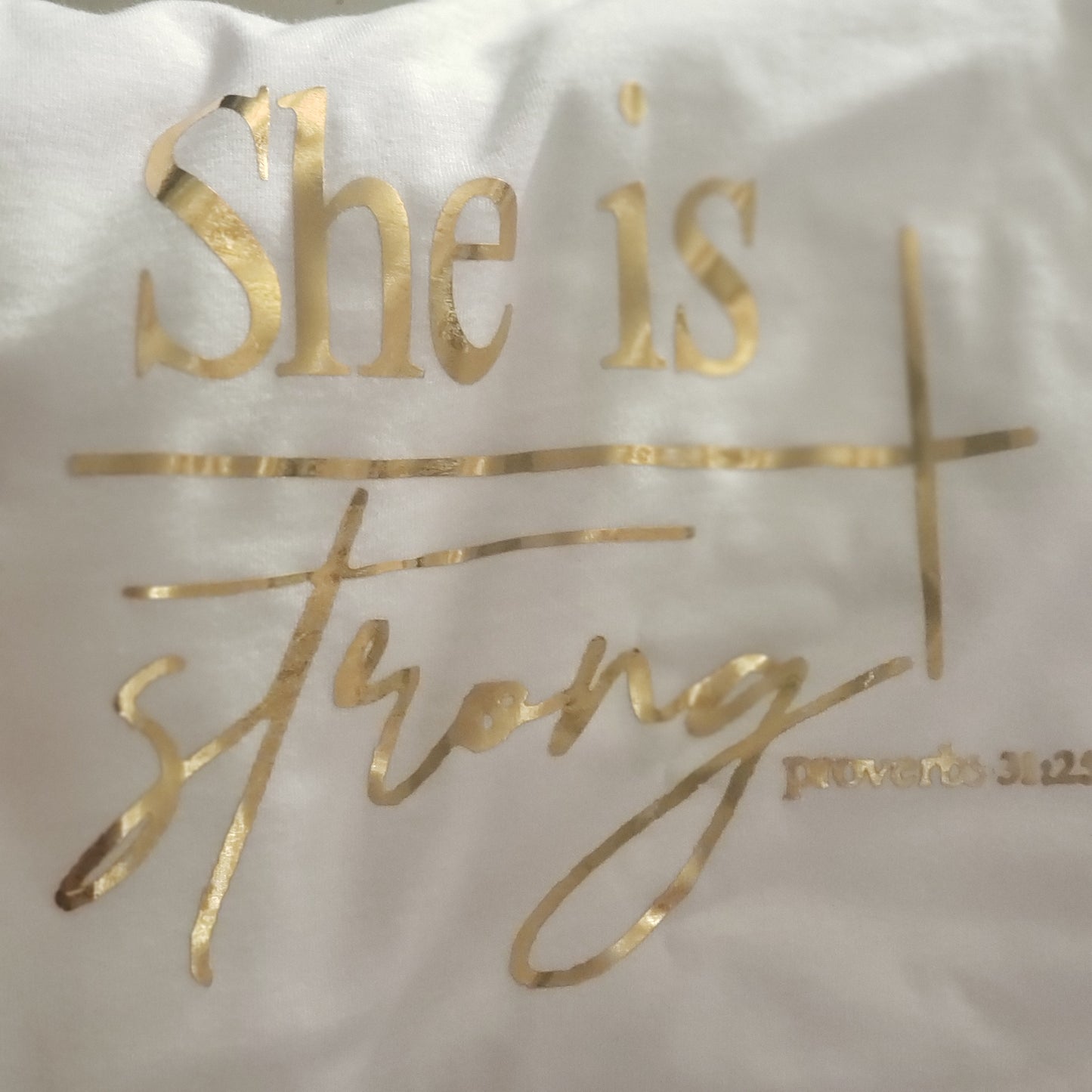 She is strong