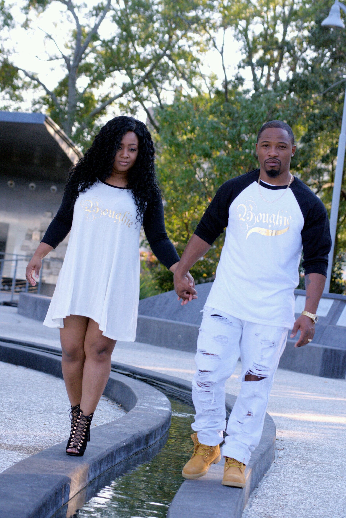 Boughie unisex baseball shirt - Boughie virgin brazilian hair cosmetics apperal