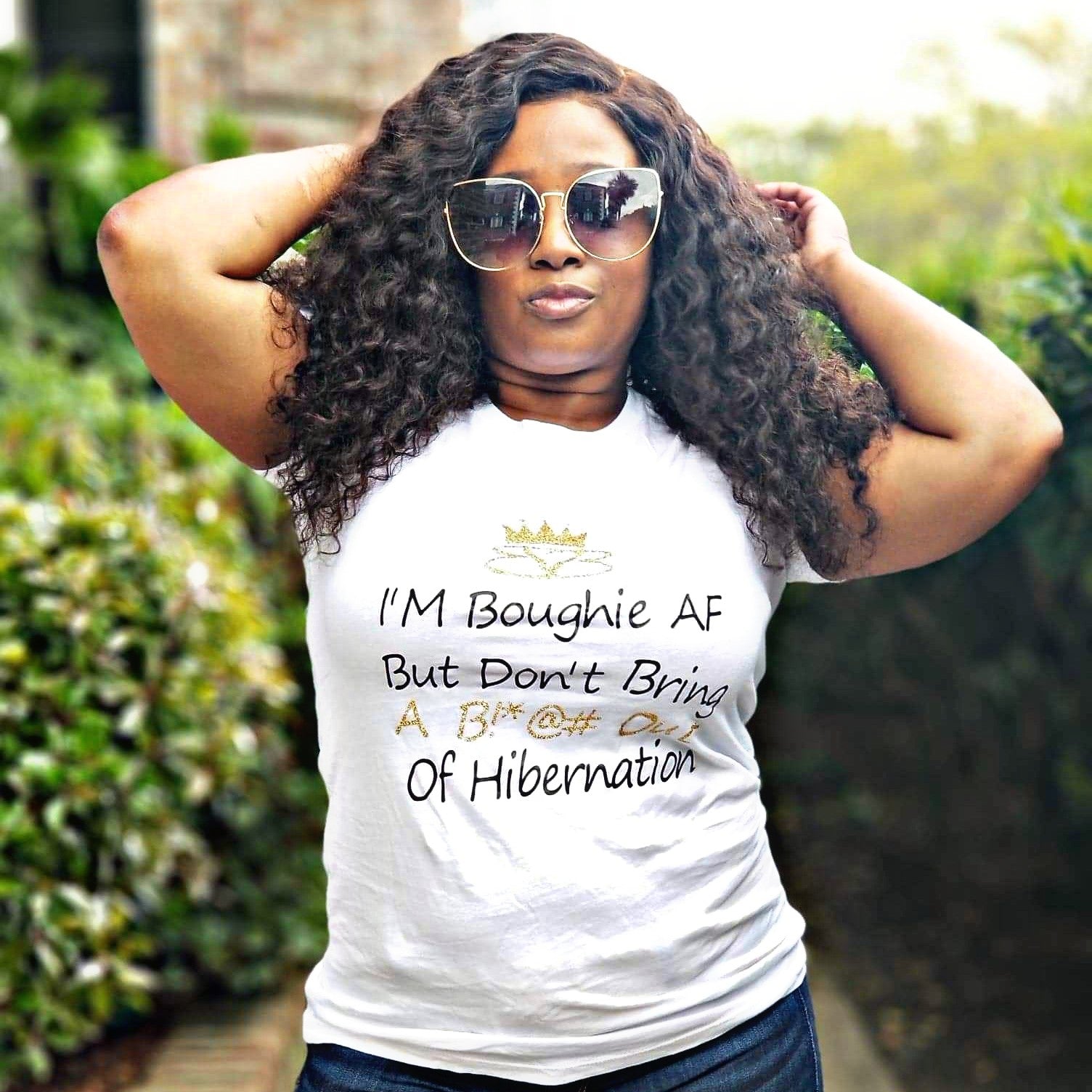 Don't bring a b out of hibernation - Boughie virgin brazilian hair cosmetics apperal