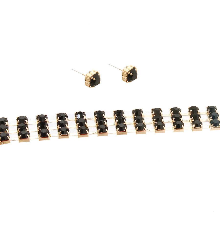 Stoned Choker Set