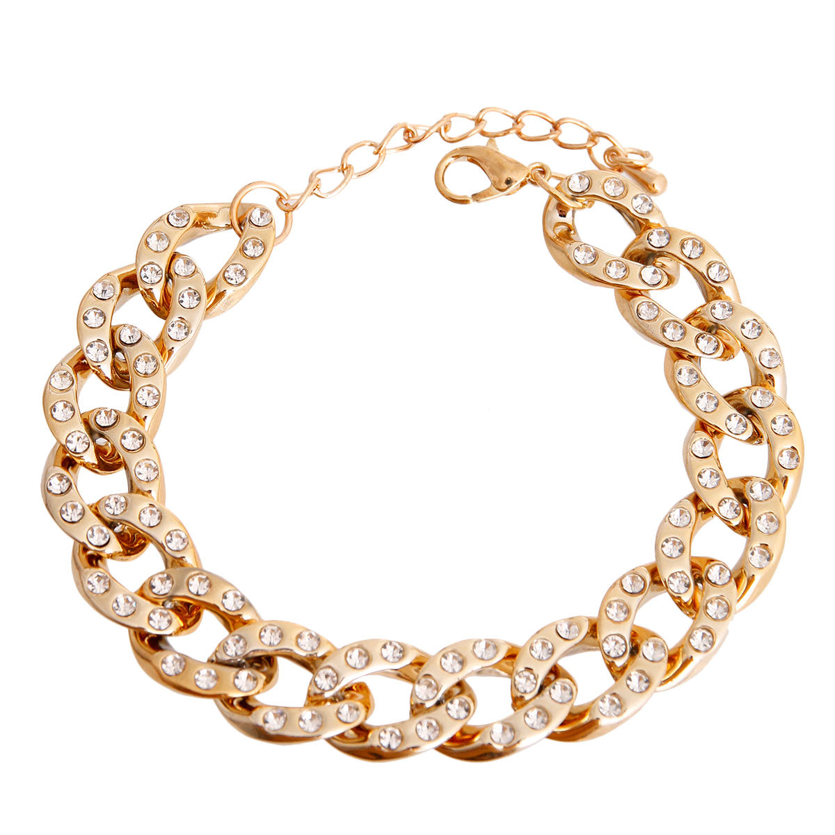 Gold Cuban Chain Bracelet