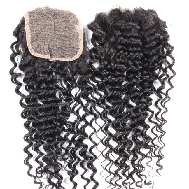 Brazilian  Lace closures - Boughie virgin brazilian hair cosmetics apperal