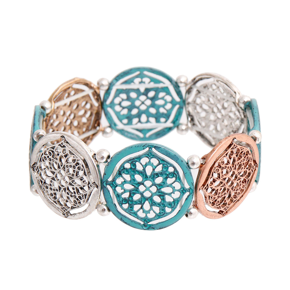 Patina Mandala Bracelet