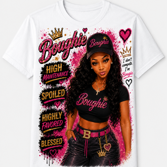 Boughie High Maintenance Graphic Tee