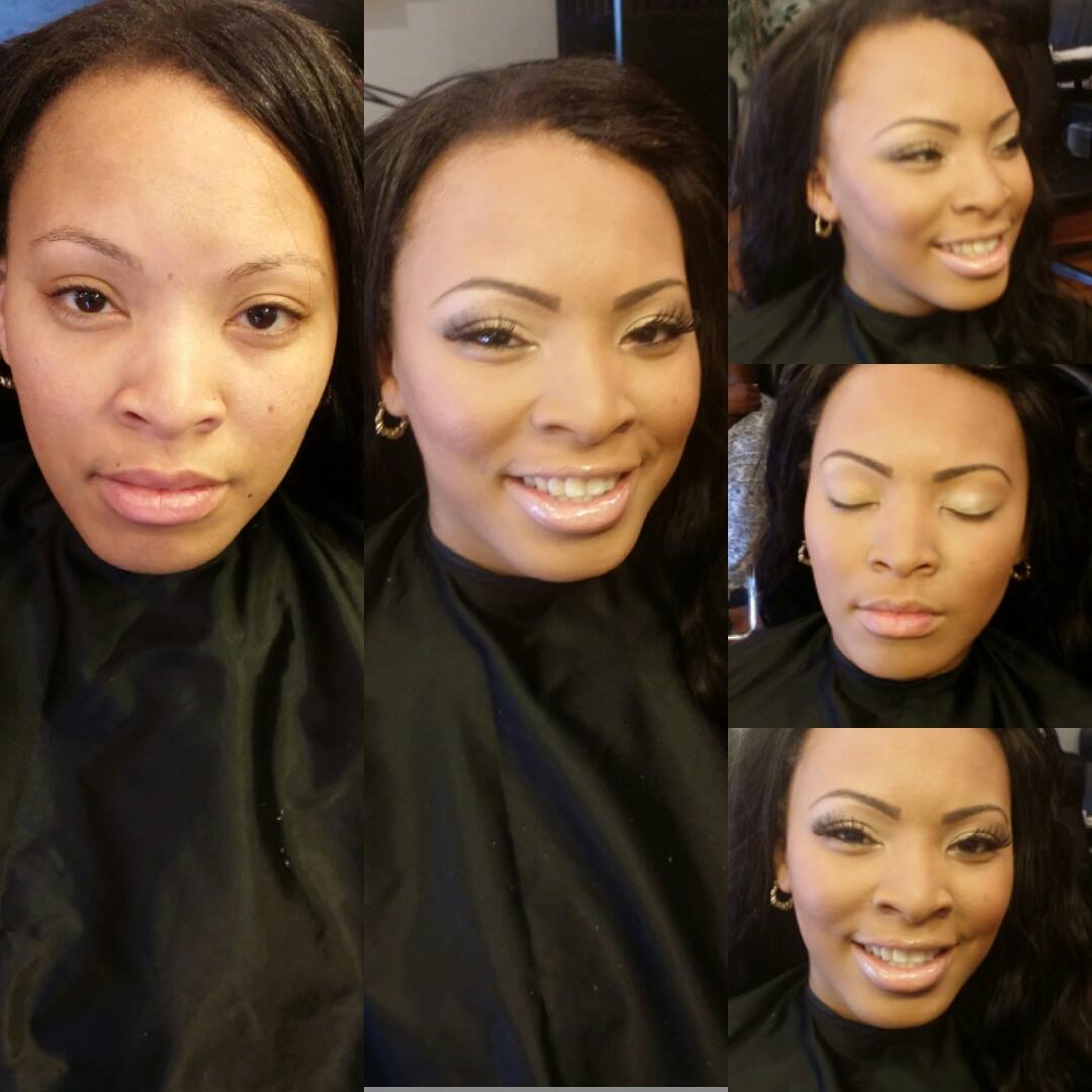 Makeup services & Hair Services for special occassions - Boughie virgin brazilian hair cosmetics apperal 
