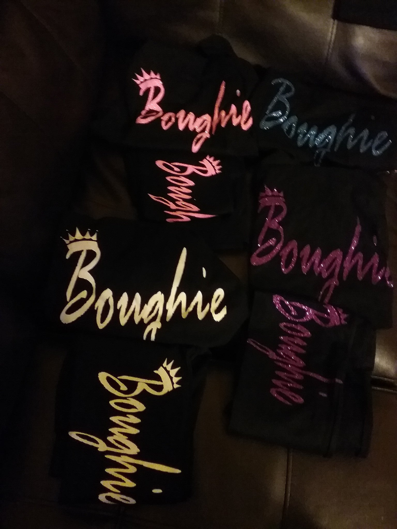 Boughie fitted t-shirts and leggings set - Boughie virgin brazilian hair cosmetics apperal 