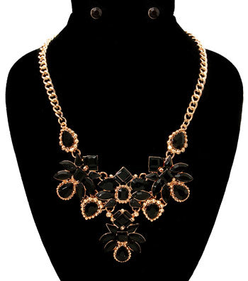 Flowers Necklace Set