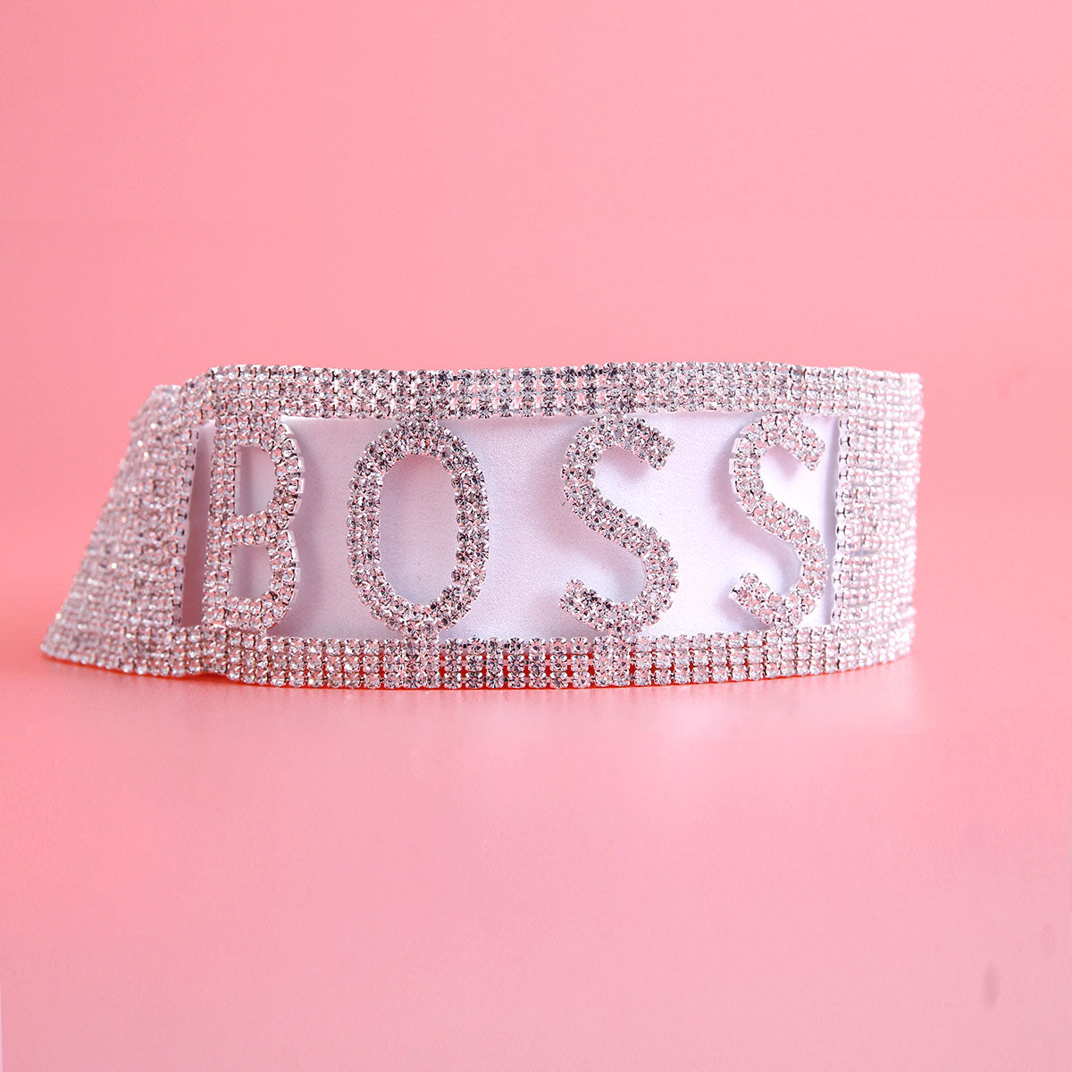 Silver 18 Row BOSS Choker